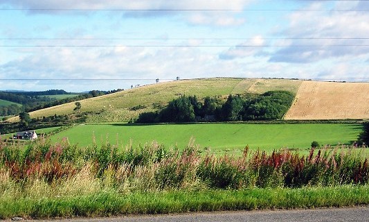 Countryside near to Craigievar Mill