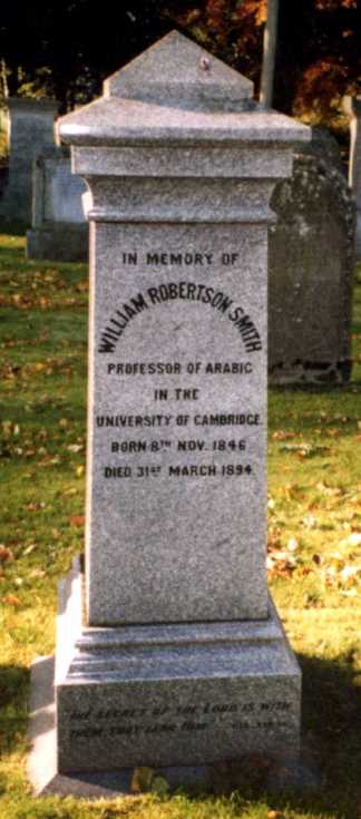 William Robertson Smith's Grave