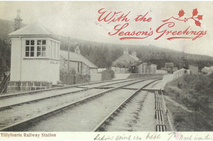 Tillyfourie Railway Station