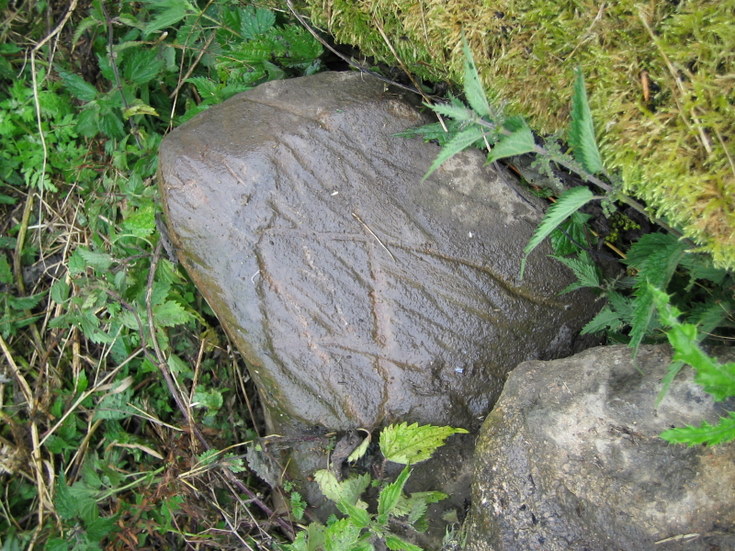 Another oddly marked stone