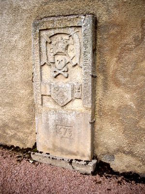 Tombstone at West Kirk, Alford