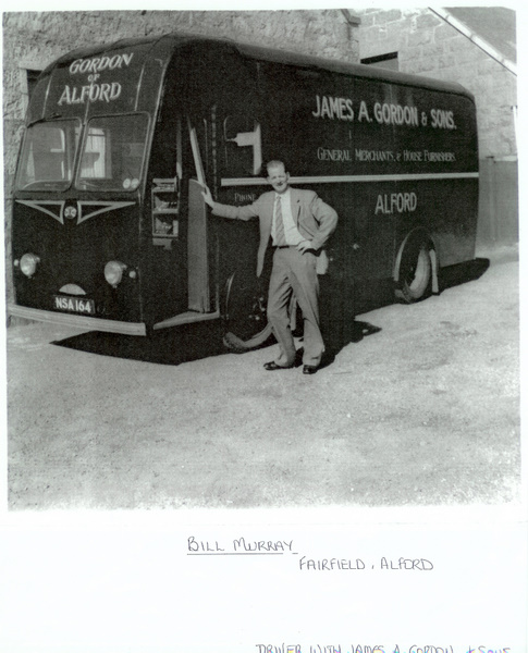 Bill Murray with van