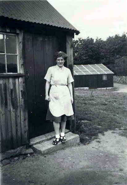 Bunty Milne (nee Reid) at Shannoch