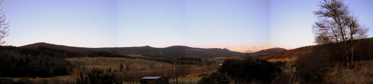 Bennachie from the Forbes Estate